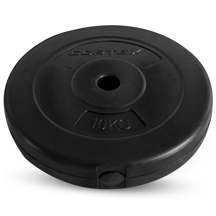 CORTEX 10kg EnduraShell Standard Weight Plates 25mm (2 Pack) Sports & Fitness Kings Warehouse