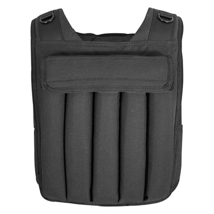 CORTEX 20kg Adjustable Weight Vest with 1kg Increments in Black Sports & Fitness Kings Warehouse