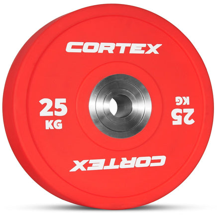 CORTEX 25kg Competition Bumper Plates (Pair) Sports & Fitness Kings Warehouse