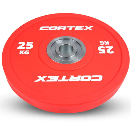 CORTEX 25kg Competition Bumper Plates (Pair) Sports & Fitness Kings Warehouse