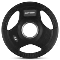 CORTEX 2.5kg Tri-Grip Olympic Plates 50mm (Pair) Sports & Fitness Kings Warehouse