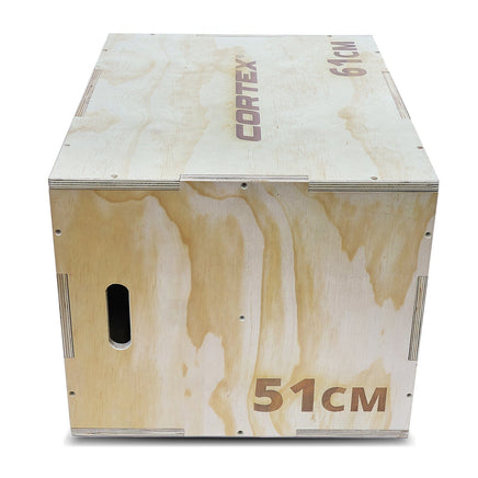 CORTEX 3-in-1 Wooden Plyo Box Sports & Fitness Kings Warehouse
