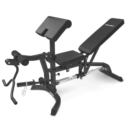 CORTEX BN-11 Exercise FID Bench + 85kg Olympic Tri-Grip Weight Plate and Dumbbell Package Sports & Fitness Kings Warehouse