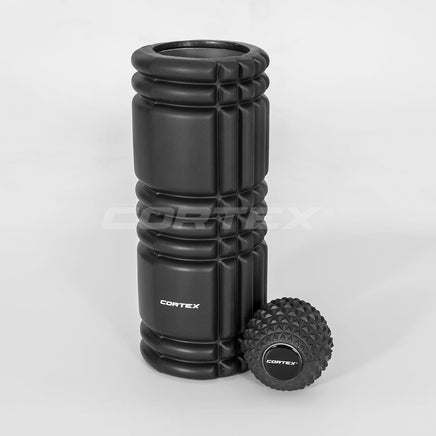 CORTEX CORTEX GridSoft EPP Foam Roller & Massage Ball Set 33*15cm Sports & Fitness Kings Warehouse