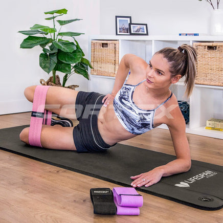 CORTEX FibraBands 3 Pack Micro Flat Resistance Bands 82mm Sports & Fitness Kings Warehouse