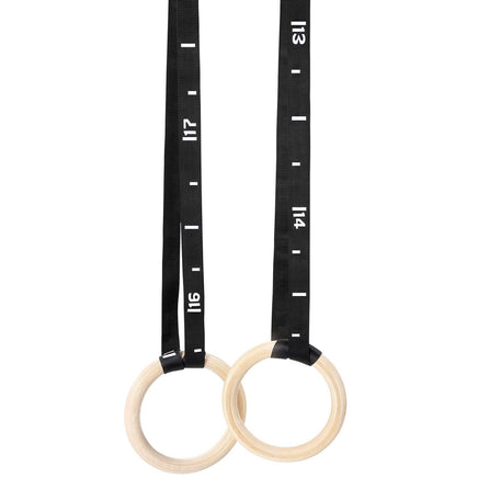 CORTEX Gym Ring Pair FIG Spec with Markings 28mm Sports & Fitness Kings Warehouse