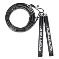 CORTEX Speed Skipping Rope in Black Sports & Fitness Kings Warehouse