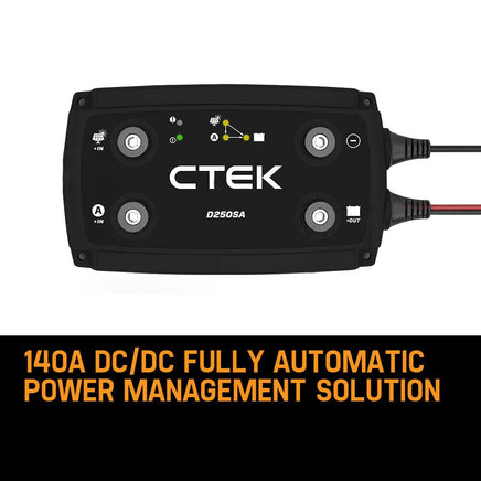 CTEK 20A OFF GRID Battery Charging System w/ D250SA & Digital Display Monitor Kings Warehouse
