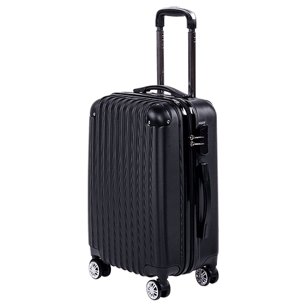 Delegate Suitcases Luggage Set 20" 24" 28"Carry On Trolley TSA Travel Bag Kings Warehouse