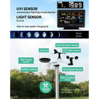 Dev King Weather Station Indoor Outdoor Wireless WiFi Professional Solar Sensor garden supplies Kings Warehouse