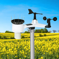 Dev King Weather Station Indoor Outdoor Wireless WiFi Professional Solar Sensor garden supplies Kings Warehouse