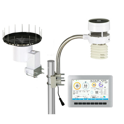 Dev King Weather Station Ultrasonic Anemometer Outdoor WiFi Rain Gauge Solar garden supplies Kings Warehouse