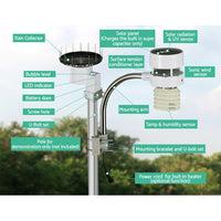 Dev King Weather Station Ultrasonic Anemometer Outdoor WiFi Rain Gauge Solar garden supplies Kings Warehouse