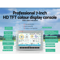 Dev King Weather Station Ultrasonic Anemometer Outdoor WiFi Rain Gauge Solar garden supplies Kings Warehouse