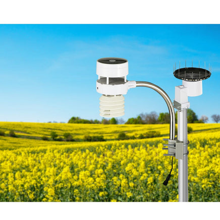 Dev King Weather Station Ultrasonic Anemometer Outdoor WiFi Rain Gauge Solar garden supplies Kings Warehouse