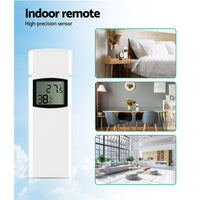 Dev King Weather Station Ultrasonic Anemometer Outdoor WiFi Rain Gauge Solar garden supplies Kings Warehouse