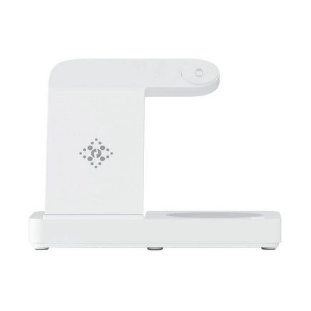 Devanti 4-in-1 Wireless Charger Dock Fast Charging for Phone White Electronics Kings Warehouse
