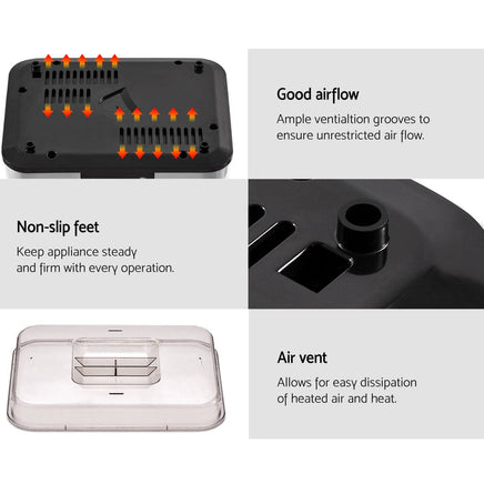 Devanti 7 Trays Food Dehydrator Appliances Kings Warehouse