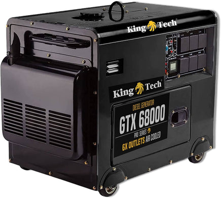 Diesel Generator Single Phase 8.4kw Rated Diesel 6kw 13hp Portable Tools Kings Warehouse