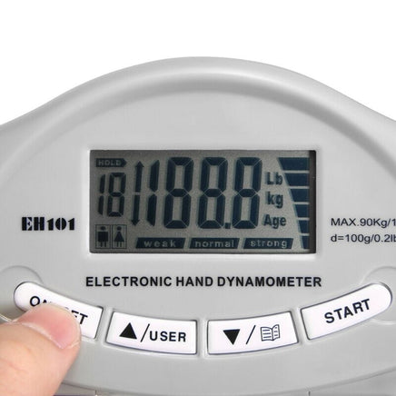 Digital Dynamometer Hand Grip Strength Muscle Tester Electronic Power Measure Kings Warehouse