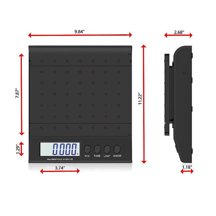 Digital Scale 40kg Letter Postal Postage Parcel Weighing Scales Commercial Kings Warehouse