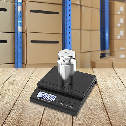 Digital Scale 40kg Letter Postal Postage Parcel Weighing Scales Commercial Kings Warehouse