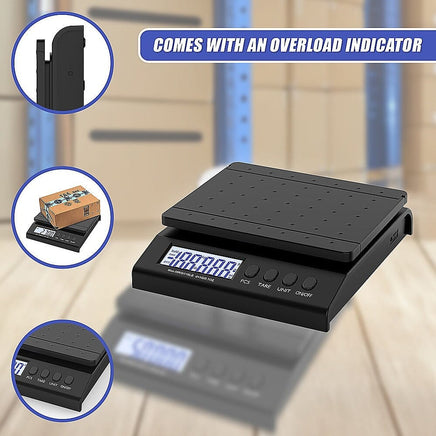 Digital Scale 40kg Letter Postal Postage Parcel Weighing Scales Commercial Kings Warehouse