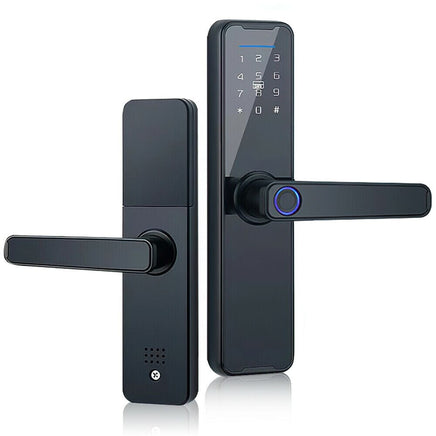 Digital Smart Door Lock Fingerprint APP Key Card Password Electronic Home Lock Tools Kings Warehouse