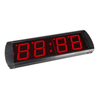 Digital Timer Interval Fitness Clock Sports & Fitness Kings Warehouse