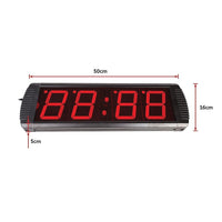 Digital Timer Interval Fitness Clock Sports & Fitness Kings Warehouse