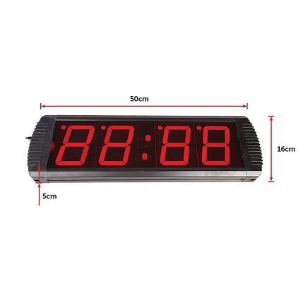 Digital Timer Interval Fitness Clock Sports & Fitness Kings Warehouse