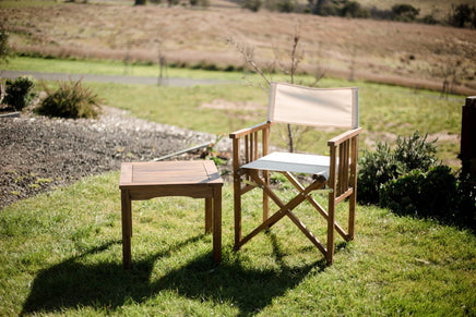 Director Chair and Side Table Kings Warehouse
