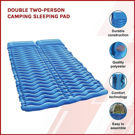 Double Two-person Camping Sleeping Pad Kings Warehouse