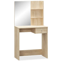 Dressing Table Engineered Wood 75x40x141 cm Oak bedroom furniture Kings Warehouse 