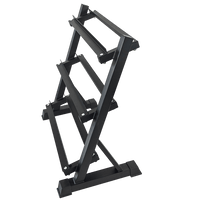 Dumbbell Rack Storage Stand Hex Weight Heavy Duty 3 Tier Wide Home Gym Fitness Sports & Fitness Kings Warehouse