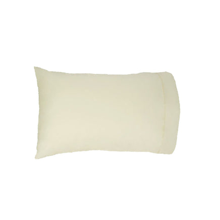 Easyrest 250tc Cotton Standard Pillowcase Cream Home & Garden Kings Warehouse