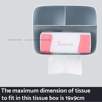 Ecoco Tissue Box Cover Table Napkin Paper Case Car Holder Storage Organizer Dispenser Auto Accessories Kings Warehouse