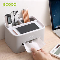 Ecoco Tissue Box Cover Table Napkin Paper Case Car Holder Storage Organizer Dispenser Auto Accessories Kings Warehouse