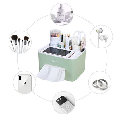 Ecoco Tissue Box Cover Table Napkin Paper Case Car Holder Storage Organizer Dispenser Auto Accessories Kings Warehouse