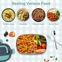 Electric Lunch Box Food Warmer Portable Leakproof Food Heater Car Home Picnic Home & Garden Kings Warehouse