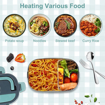 Electric Lunch Box Food Warmer Portable Leakproof Food Heater Car Home Picnic Home & Garden Kings Warehouse