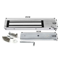 Electric Magnetic Lock Holding Force for Access Control Single Door12V 280KG Kings Warehouse