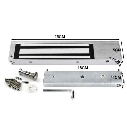 Electric Magnetic Lock Holding Force for Access Control Single Door12V 280KG Kings Warehouse