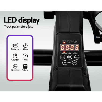 Everfit Pedal Exerciser Mini Exercise Bike Cross Trainer Under Desk Bike Sports & Fitness Kings Warehouse