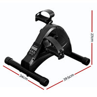 Everfit Pedal Exerciser Mini Exercise Bike Cross Trainer Under Desk Bike Sports & Fitness Kings Warehouse