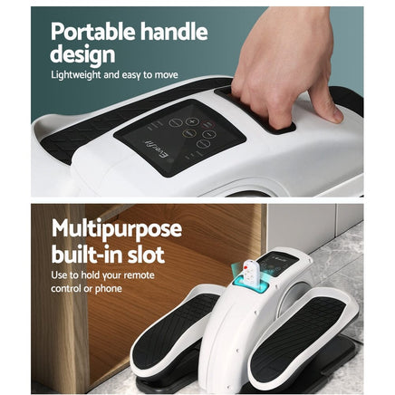 Everfit Pedal Exerciser Mini Exercise Bike Cross Trainer Under Desk Bike Sports & Fitness Kings Warehouse