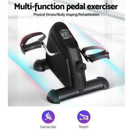 Everfit Pedal Exerciser Mini Exercise Bike Cross Trainer Under Desk Bike Sports & Fitness Kings Warehouse