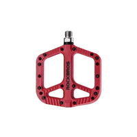 Extra Large MTB Flat Pedal Orange Nylon Composite 208g Stud Pin Grips RED Rockbros Kings Warehouse