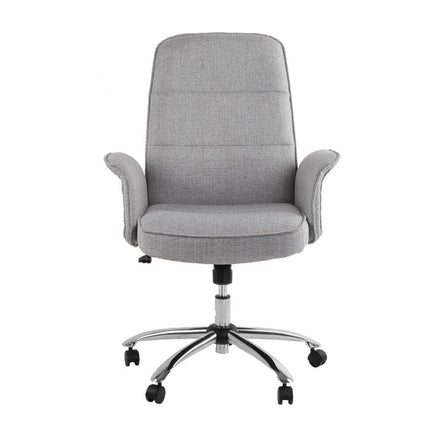 Fabric Office Chair Computer Chairs Grey Furniture Kings Warehouse