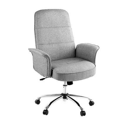 Fabric Office Chair Computer Chairs Grey Furniture Kings Warehouse